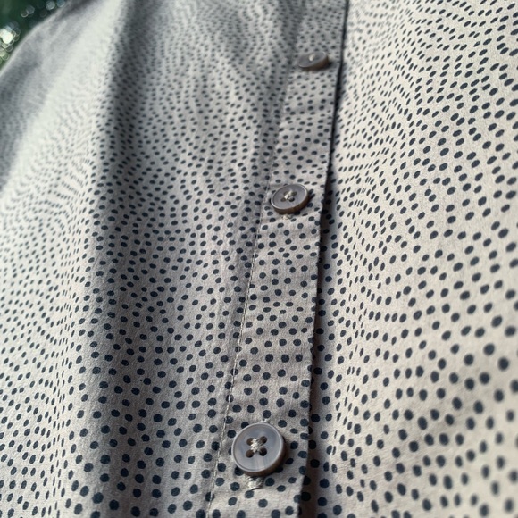 Nau sleeveless button down shirt organic cotton size S - Picture 5 of 14